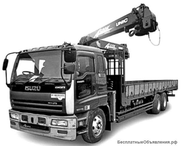 Услуги манипулятора любой грузоподъемности