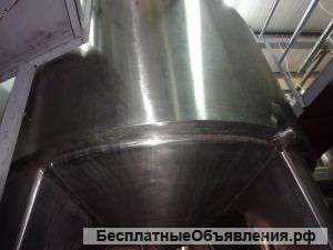 Емкости нержавеющие,объем — 5 куб.м., вертикальные, рубашка, термос.