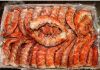 Креветки, морепродукты, рыба, морской коктейль