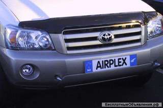 Аирдефлектор капота (мухобойка) Toyota Highlander после 2005 г.в.
