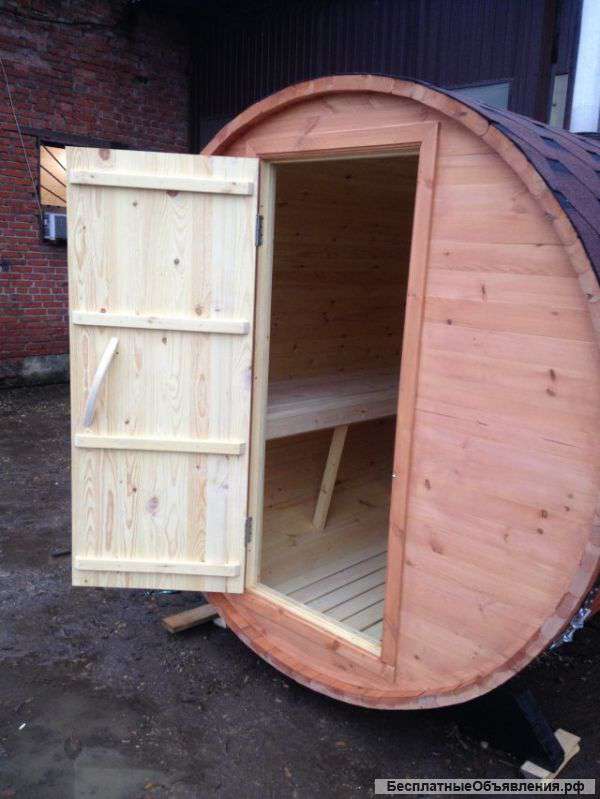 Роскошная баня бочка