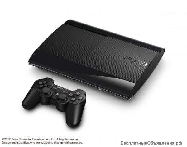 Sony PlayStation 3 (12 гб) + 3 игры + hdmi кабель
