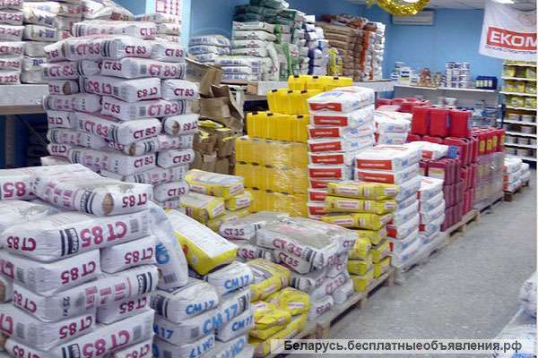 Отделочные материалы. Крупный и мелкий опт.