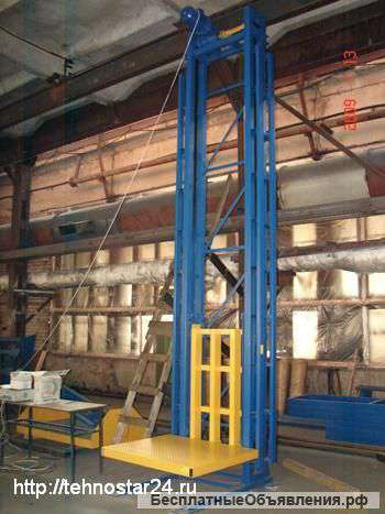 Грузовые подъемники, коттеджные лифты