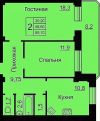 2-комнатная квартира в новостройке