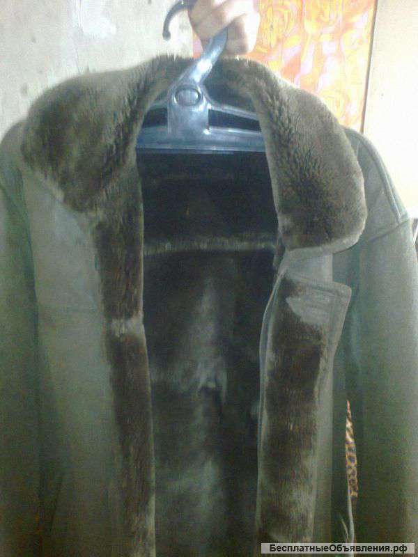 Тёплую дублёнку на меху