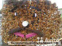 Дрова березовые колотые сухие