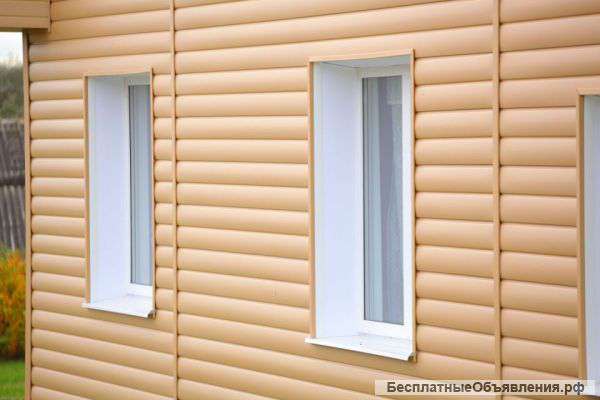 Сайдинг под "бревно"