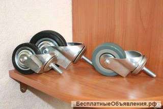 Колёса к двухколёсным тележкам. с болтом