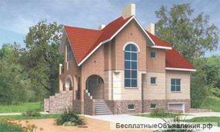 Кирпичный дом 10 х 13,5. Площадью: 242,7 м2