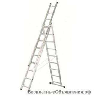 Лестница 3-х секционная 12 ступеней