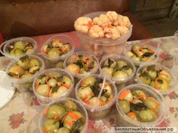 Соленую цветную капусту-8тн