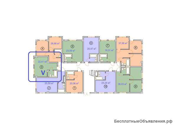 Квартира для отдыха на Черноморском побережье