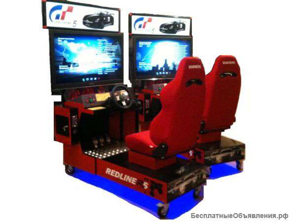 Автогонки развлекательный симулятор новый