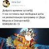Дед Мороз и Снегурочка в ваш дом