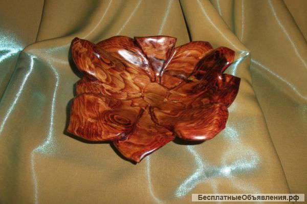 Вазы из сувели лиственницы . Ручная работа