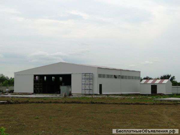 Строительство ангаров под ключ