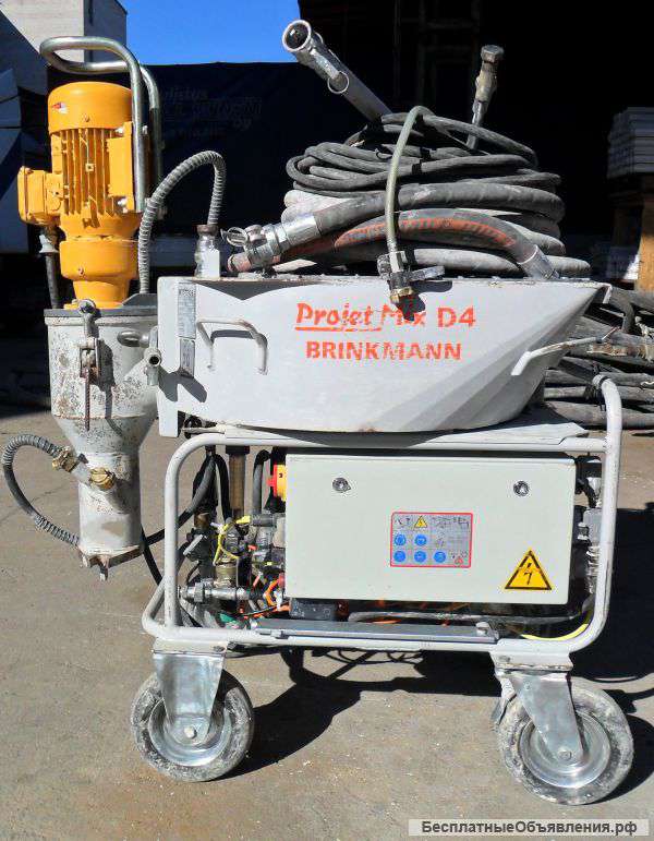Штукатурная станция Putzmeister MP25/ Brinkmann ProjetMix D4