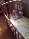 Детск. кроватку (Б/У) Baby Italia Pen с матрасом