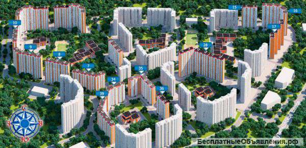 Квартира в Путилково, 2-комнатная