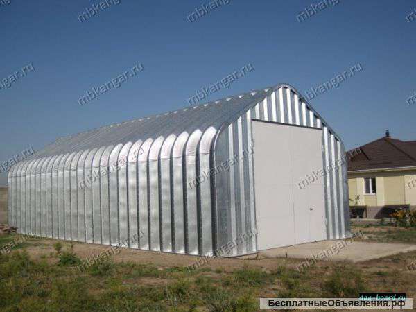 Продам Бескаркасный, арочный, разборный ангар со склада