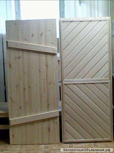 Двери для бани и сауны из липы