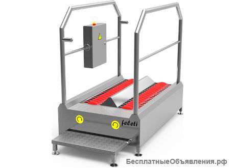 Станция гигиены обуви проходная СНП-2/900