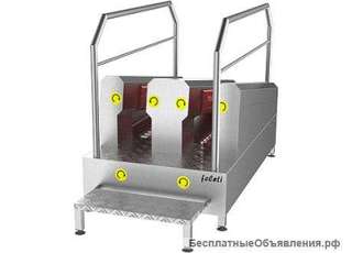 Станция гигиены обуви проходная СНП-4/900