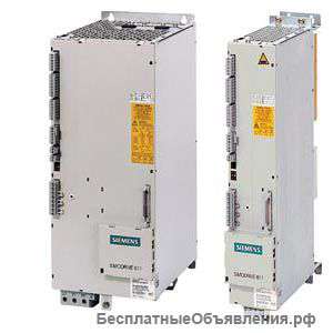 Ремонт siemens simodrive 611 6sn1123 6sn1124 6sn1114 6sn1118 6sn1115 частотных преоб