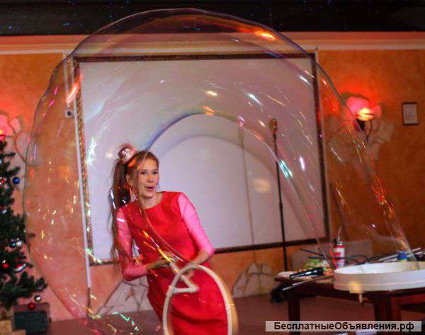 Шоу мыльных пузырей в Череповце