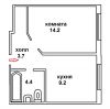 Продажа 1-к. кв. 33 кв.м, Выборгский район, СПб