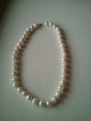 Колье морской белый жемчуг