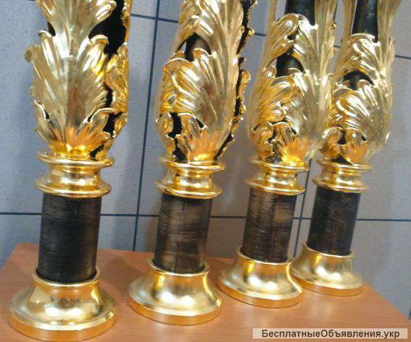 Золочение (сусальное золото, поталь)