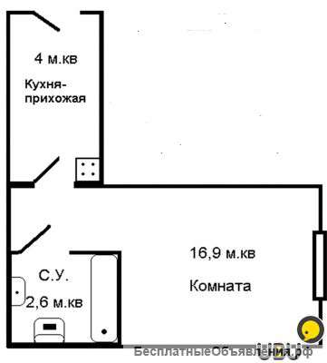 Сдам 1 комн.квартиру, пр. Победы,172