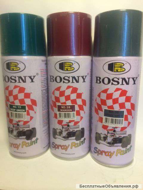 Краска Bosny флакон 400 мл Таиланд