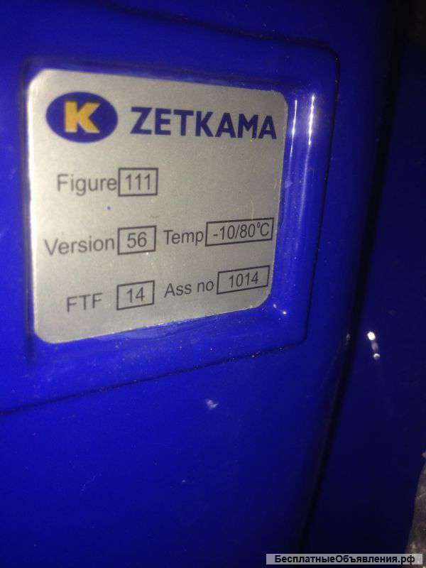 Запорная арматура ZETKAMA (Польша)