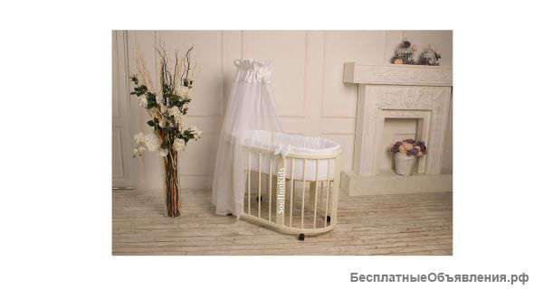 Овальные кроватки 8 в 1 , 7 в 1 ,3 в1