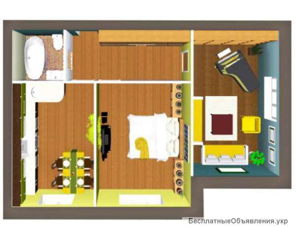 2к. квартиру в Киево-Святошинском районе