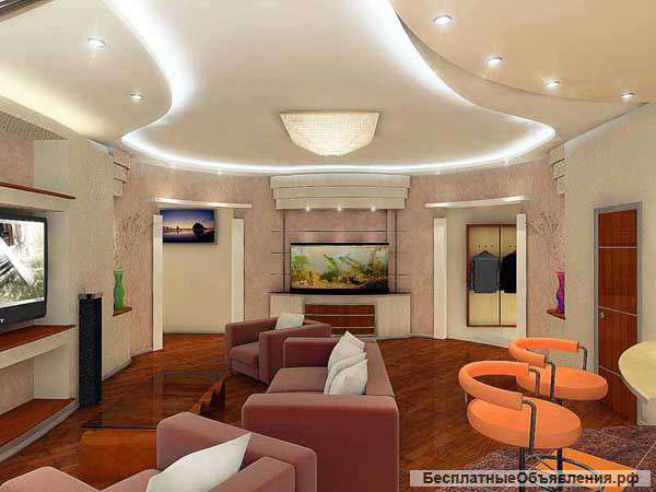 Ремонт квартир, офисов, коттеджей под ключ