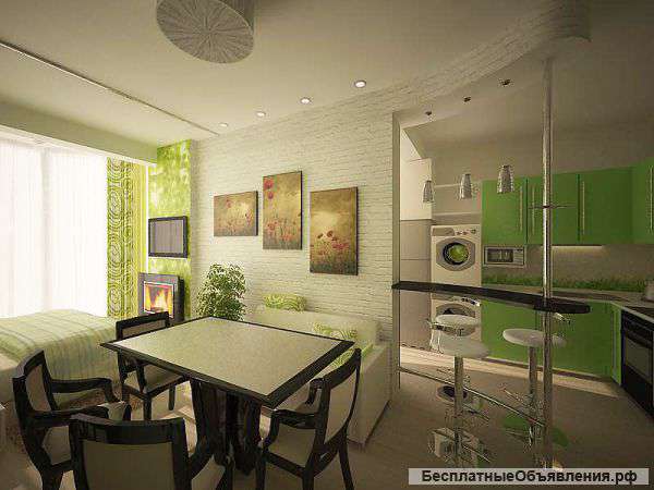 Дизайн-проект квартиры, дизайн интерьеров, выгодные цены во Владивостоке