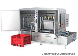 Кабинная машина мойки чан-тележек LUREA KEB 40