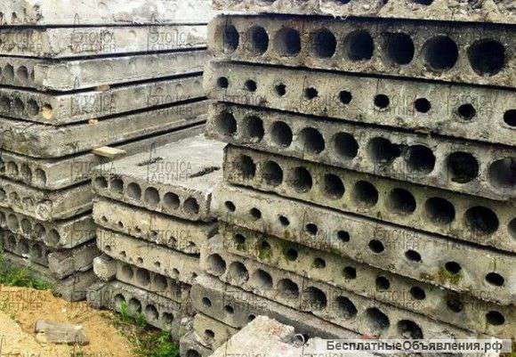 Плиты перекрытия бу