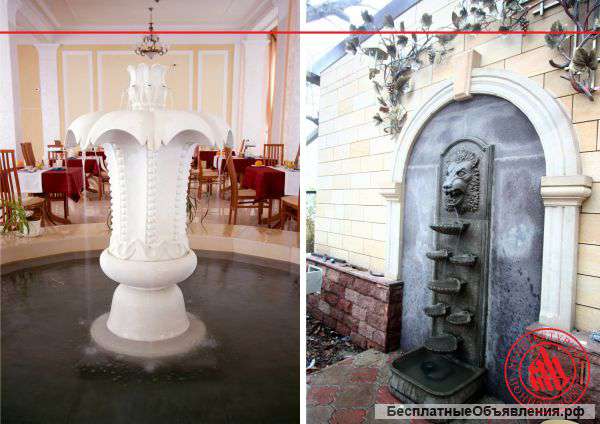 Гипсовая лепнина и лепнина из бетона