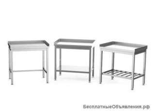 Столы производственные СП с отбортовкой по сторонам