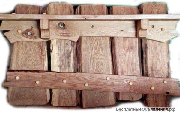 Вешалки из массива ДУБА