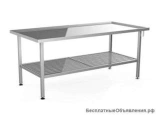 Стол обвалочный со сливом