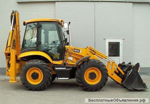 Аренда экскаватора погрузчика JCB от компании Kommteh