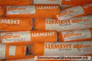 Цемент  М-400, М-500 в мешках