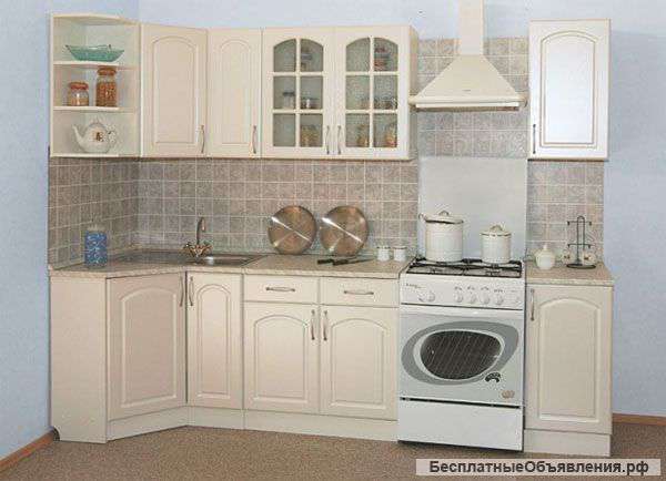 Кухонный гарнитур Трапеза 900х2100 мм