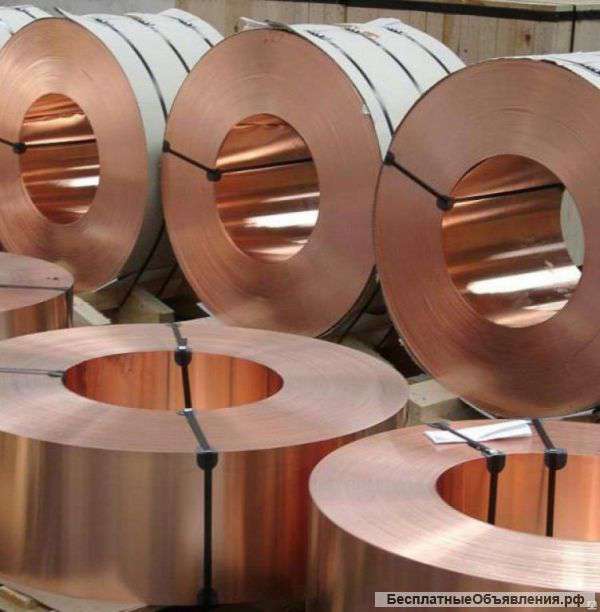 Лента бронзовая БрНБТ ГОСТ 1628-78